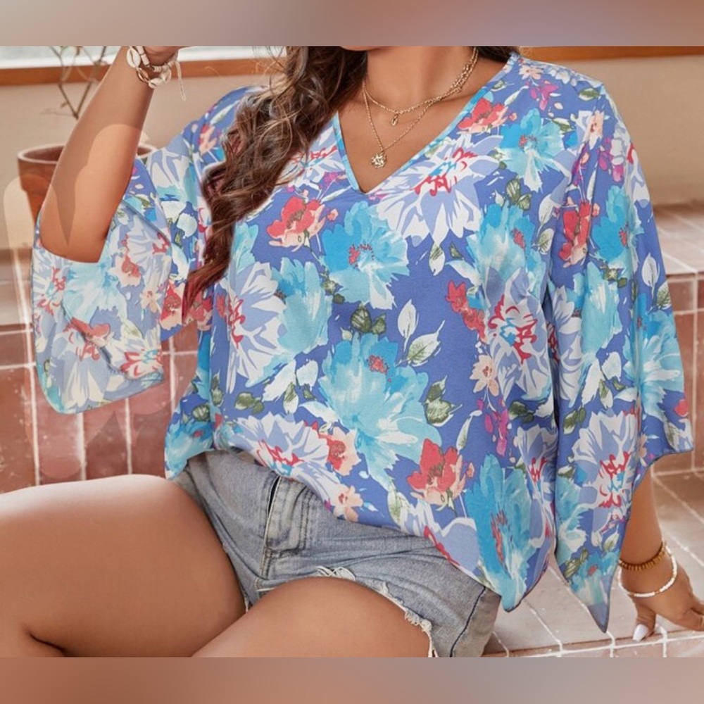 2XL woman summer top